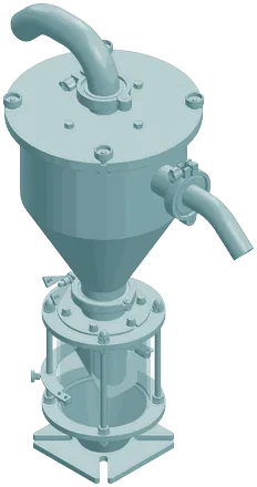 Load-Well SVL SS-304 food-grade 12 litre stainless receiver