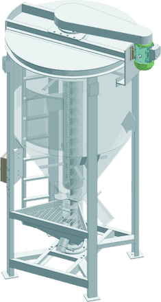 Mix-O-Well 2000-litre mixer